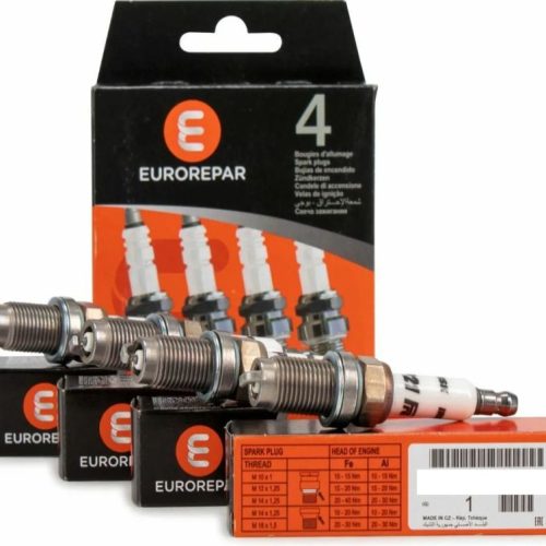 Juego de 4 Bujías iridio gasolina Peugeot 206, 207 compac, 208, 301, Partner - Eurorepar
